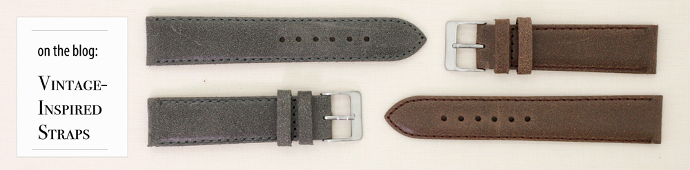vintage leather watch bands